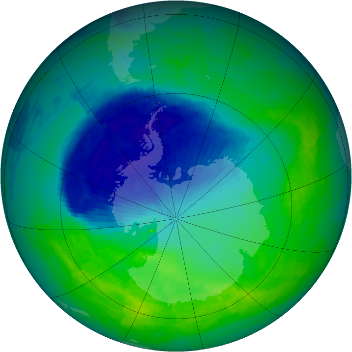 Ozone Map 1994-11-13